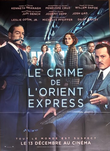 Affiche cinéma crime de - cinéma,