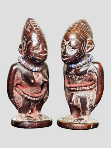 Paire jumeaux ibeji yoruba - paire,