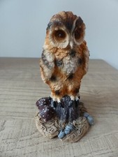 Bibelot statuette chouette - statuette,