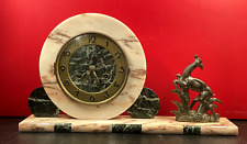 Pendule et sculpture régule