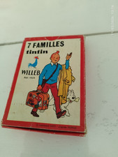 jeu de 7 familles tintin