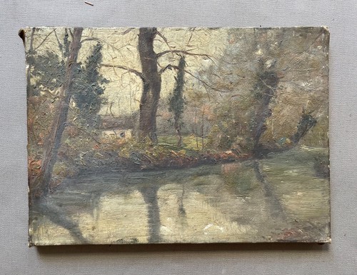 Berges rivière huile - berges, de