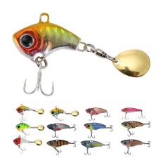 Leurres Pêche, Cuillère 10G, Leurres Rooster Tail, Cuillère Pêche Sandre Rouge