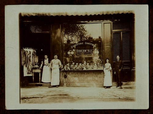 Carte photo charcuterie - carte, photo-