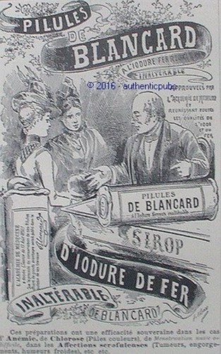 Publicite pilules blancard - publicite,