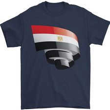 Chicorées Egypte Drapeau Égyptien Jour Football T-Shirt 100% Cotton