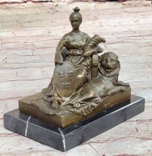 Bronze romain fortuna signe - romain,