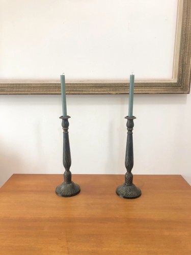Paire chandelier bronze - chandelier,