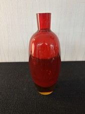 Vase carafe soliflore en verre Murano