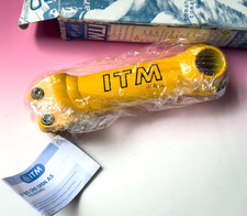 Tige De Guidon ITM RACING BIG ONE 140 Mm JAUNE PANTANI NOS NEUF