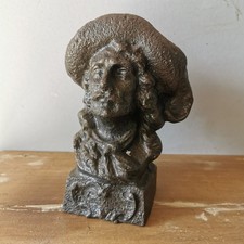 Ancien Buste Homme En Fonte / Réf A300