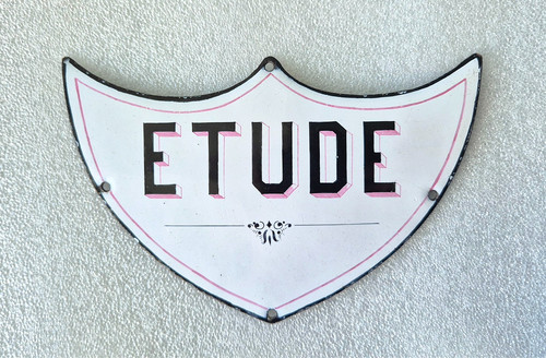 Rare plaque émaillée - rare,