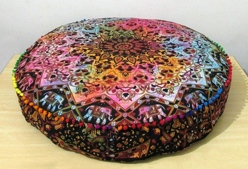 Housse coussin ronde - de,