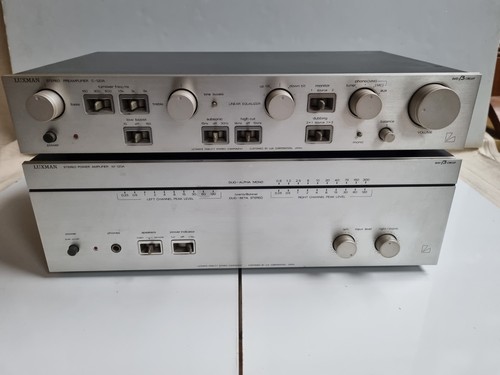 Lot luxman 120a - c-120a, m-120a