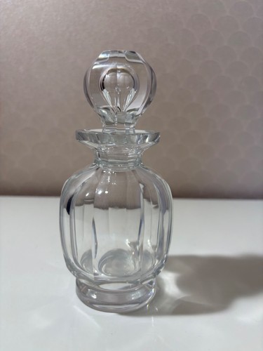 Grand flacon cristal signé - flacon, en