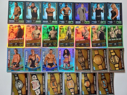 Lot cartes slam attax catch - cartes,
