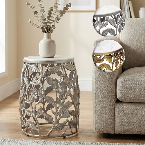 Table appoint 40cm marbre - table,