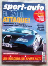 SPORT AUTO 460 mai 2000 ( ferrari 360 challenge, bmw 323 ci cabriolet ) en TBE