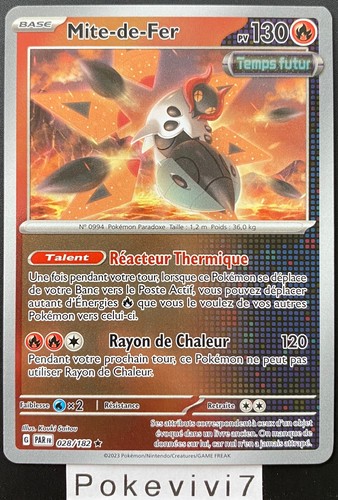 Carte pokemon mite - pokemon, mite-de-fer