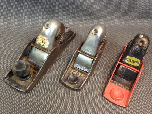 Lot anciens rabots de - 3,