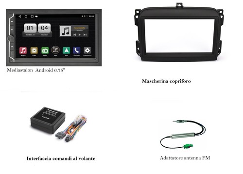 Mediastation pour fiat 500l - mediastation,