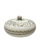  Bonbonnière en faïence fine