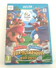Mario & Sonic aux jeux olympiques de rio 2016 Nintendo wii U FR NEUF ss blister