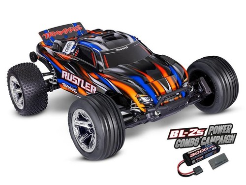 Traxxas rustler 2wd brushless - 2wd,