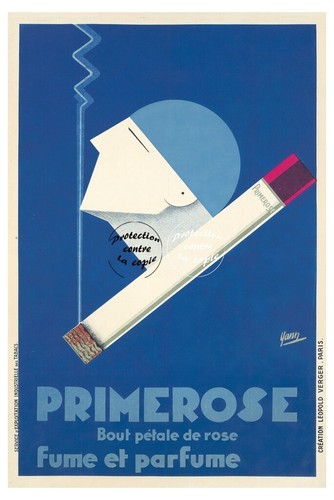 Publicité cigarette primerose - publicité,