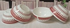 4 Bols Vintage Opaline Décor