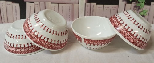 Bols vintage opaline décor - vintage,