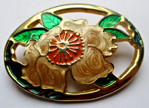 Grande broche signée giovanni - grande,