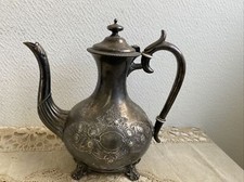 Ancienne Théière Métal Parisien Signe Armand Frenais 4486 Deco Table