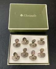 Christofle - 8 porte menu nom