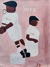 Tableau d'art populaire sur