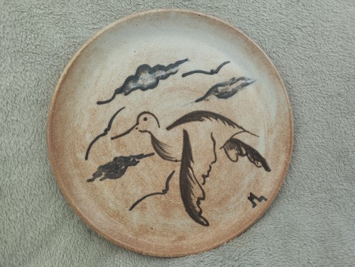 Ancienne assiette grès - en,