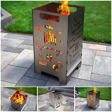 Corbeille À Feu Tonneau À