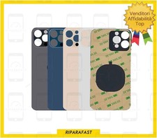 COQUE ARRIÈRE EN VERRE IPHONE 12 PRO MAX BIG HOLE A2411