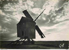 Carte postale moulin à vent - moulin,
