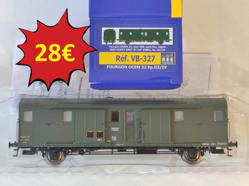 Fourgon ocem ree - 32, modeles