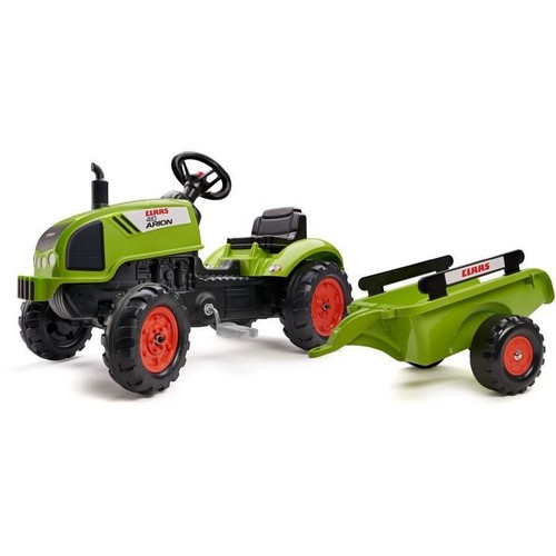 Tracteur avec remorque - , et