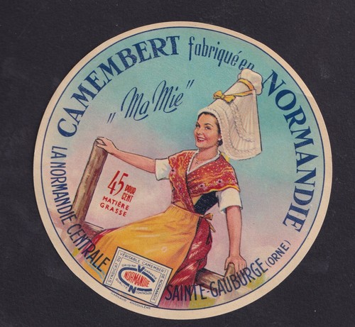 Ancienne étiquette fromage - ancienne,