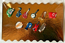 Série complète de 10 fèves Instruments de Musique en 2009