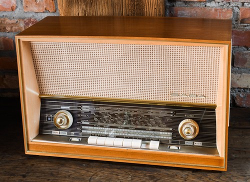Radio vintage saba - radio, wildbad