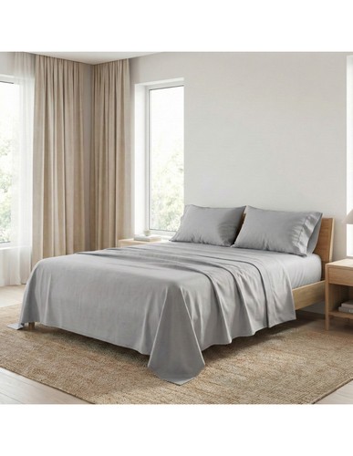 Set draps lit en coton - de,
