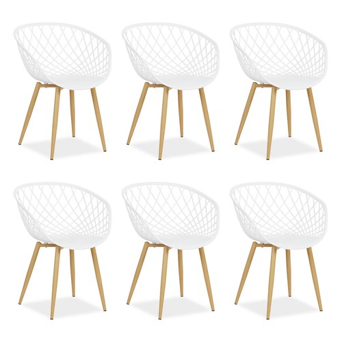 Chaise jardin lot 6 avec - de,