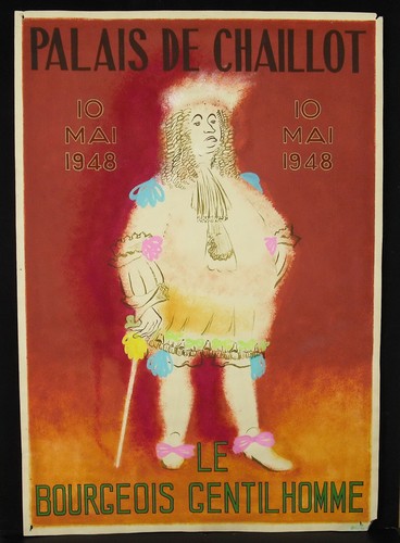 Affiche dessin original - , palais