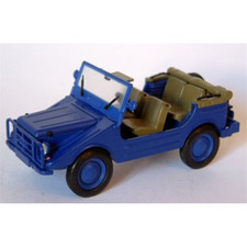 DKW MUNGA 4 THW OPEN BLUE 1:43 Starline Auto Stradali Nouveau modèle
