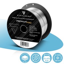 STAHLWERK MIG MAG Fil de soudage alu ER4043 AlSi5 1,0 mm 0,45 kg Bobine de fil