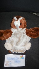 doudou marionnette chouette
